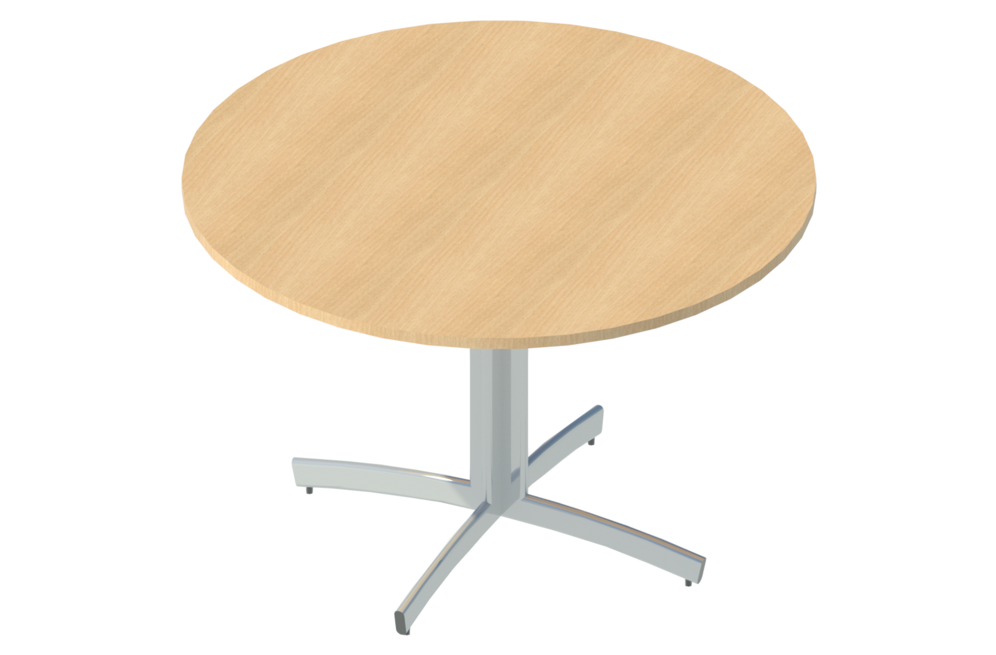 Revit family of round table from AJ Products.