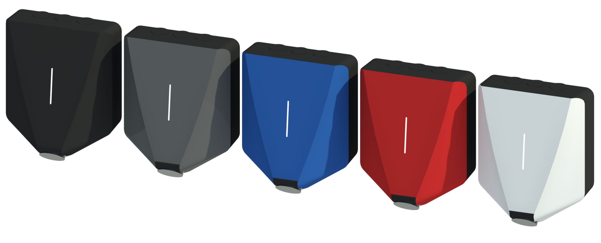 Revit family for the Easee Charge in five colors.