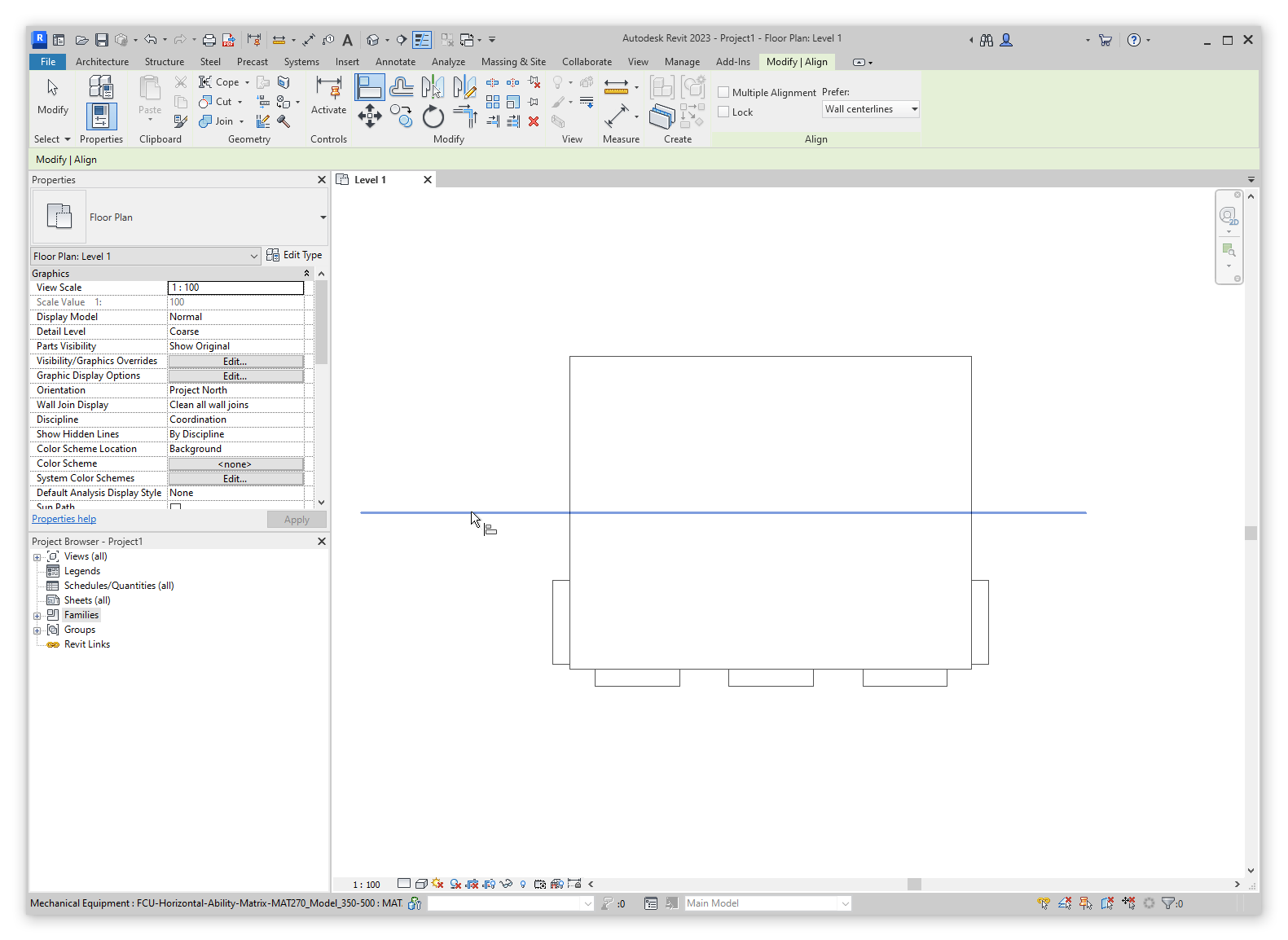 Revit family will not show up on floorplan - Autodesk Community - Revit  Products