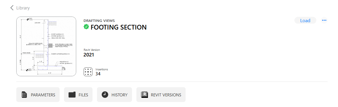 For non-family Revit content like drafting views and sheets, Kinship now displays the total number of successful project insertions.