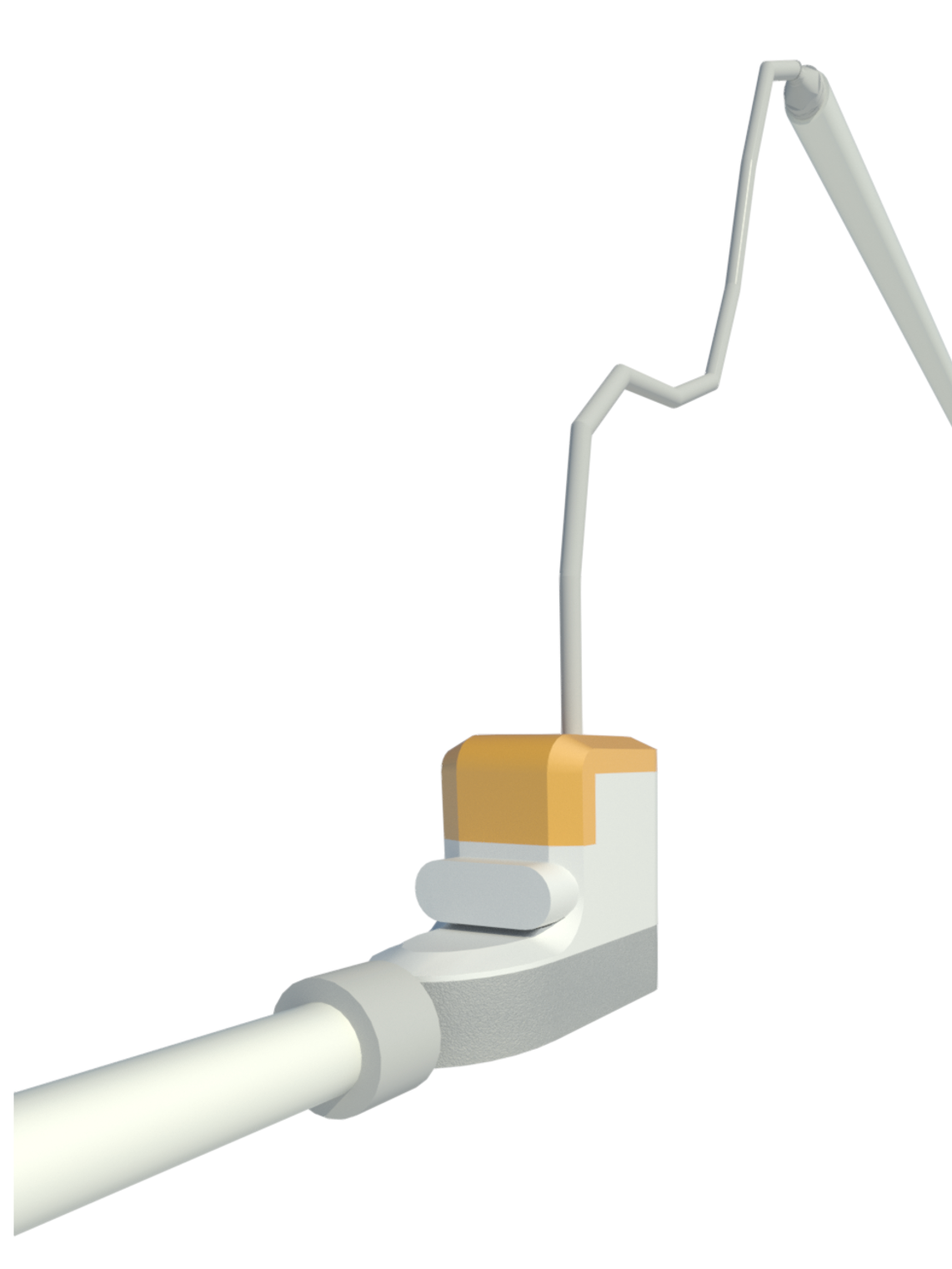 Revit perspective ray-trace showing condensate pump.