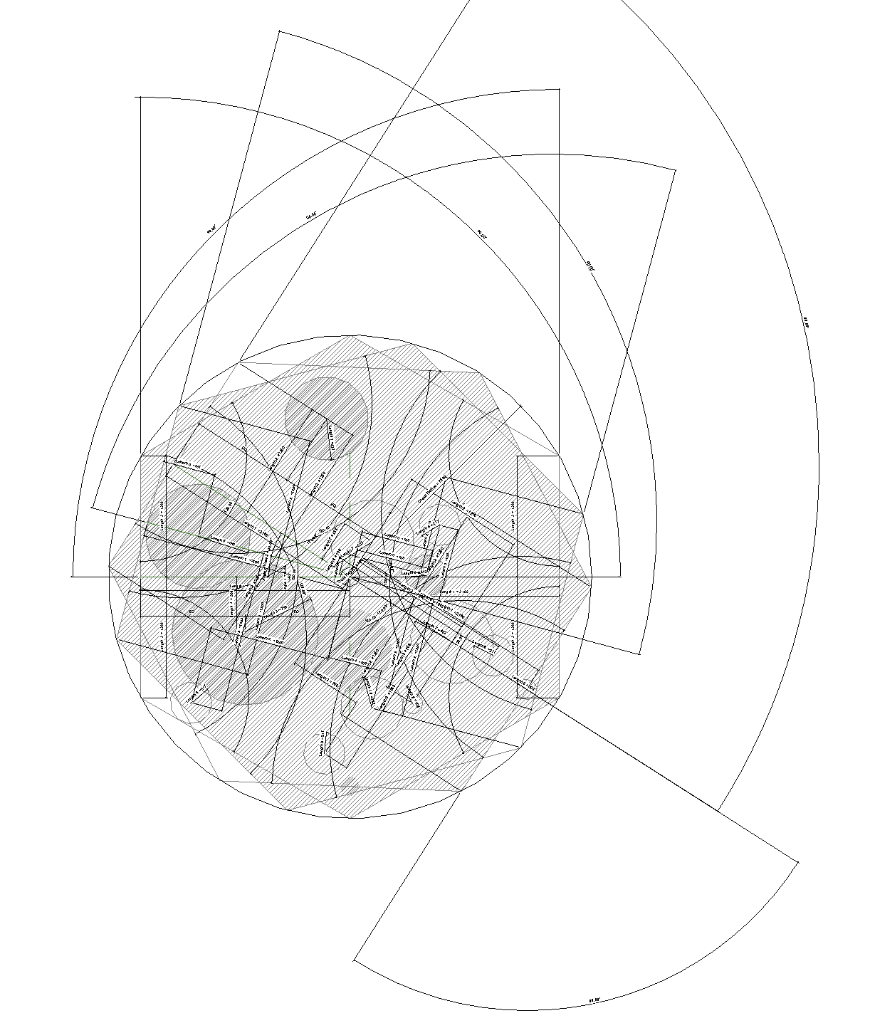 Image showing makeup of Revit 2D geometry plan view