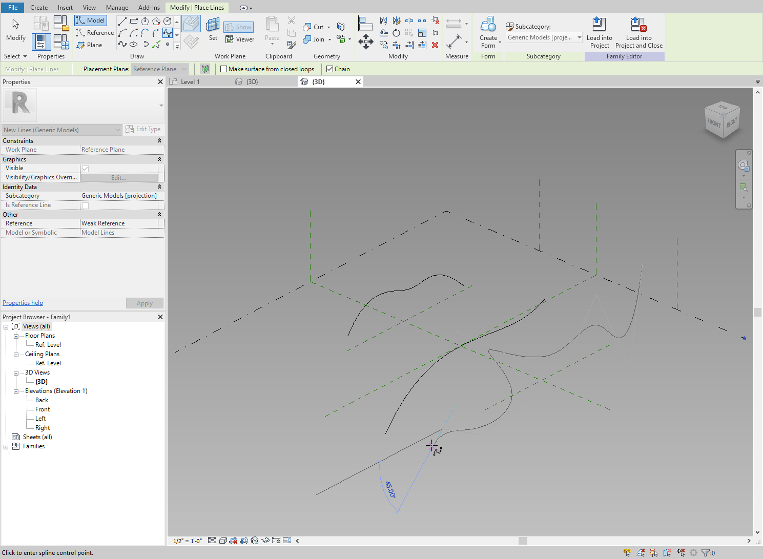 From 3D CAD To Native Revit Using Adaptive Families